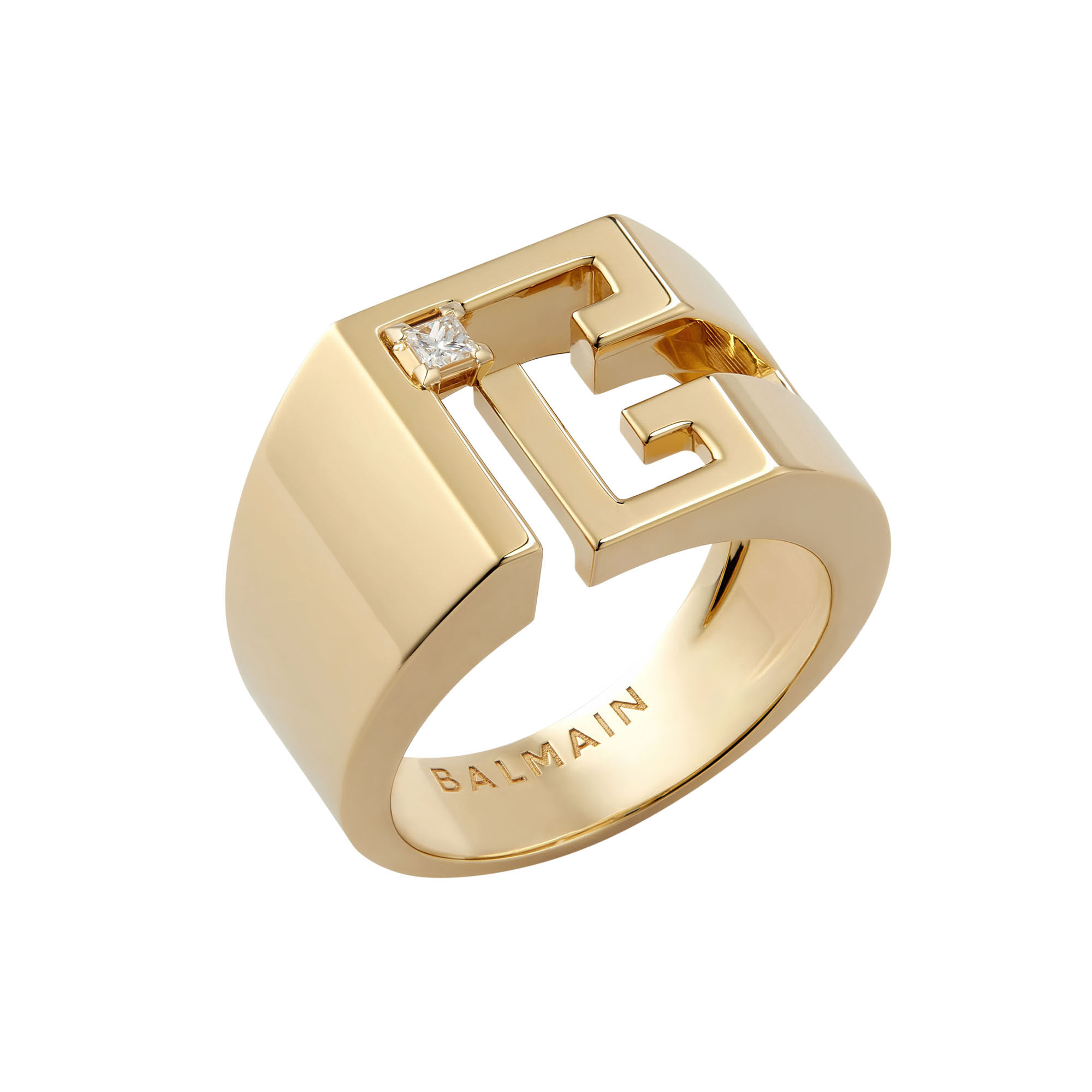 Fendi top logo ring